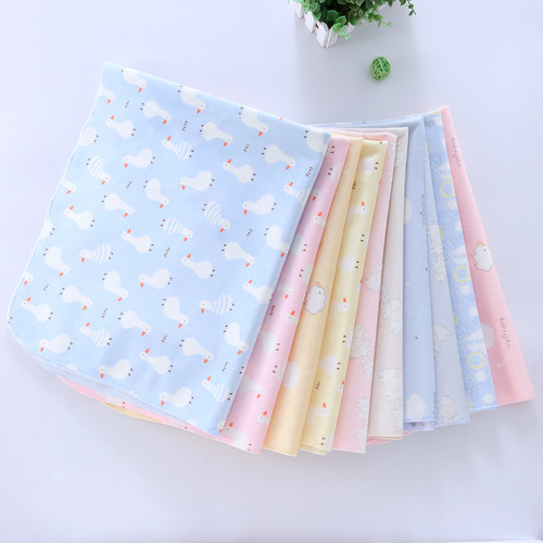 Heerte's new double-sided crystal velvet diaper pad, newborn diaper mattress, baby anti-diaper diaper pad wholesale