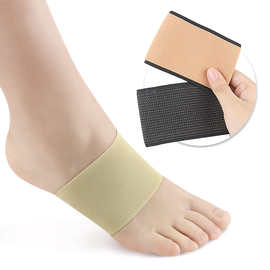 亚马逊压缩足弓支撑套平足疼痛足底筋膜痛脚套压力绷带含铜