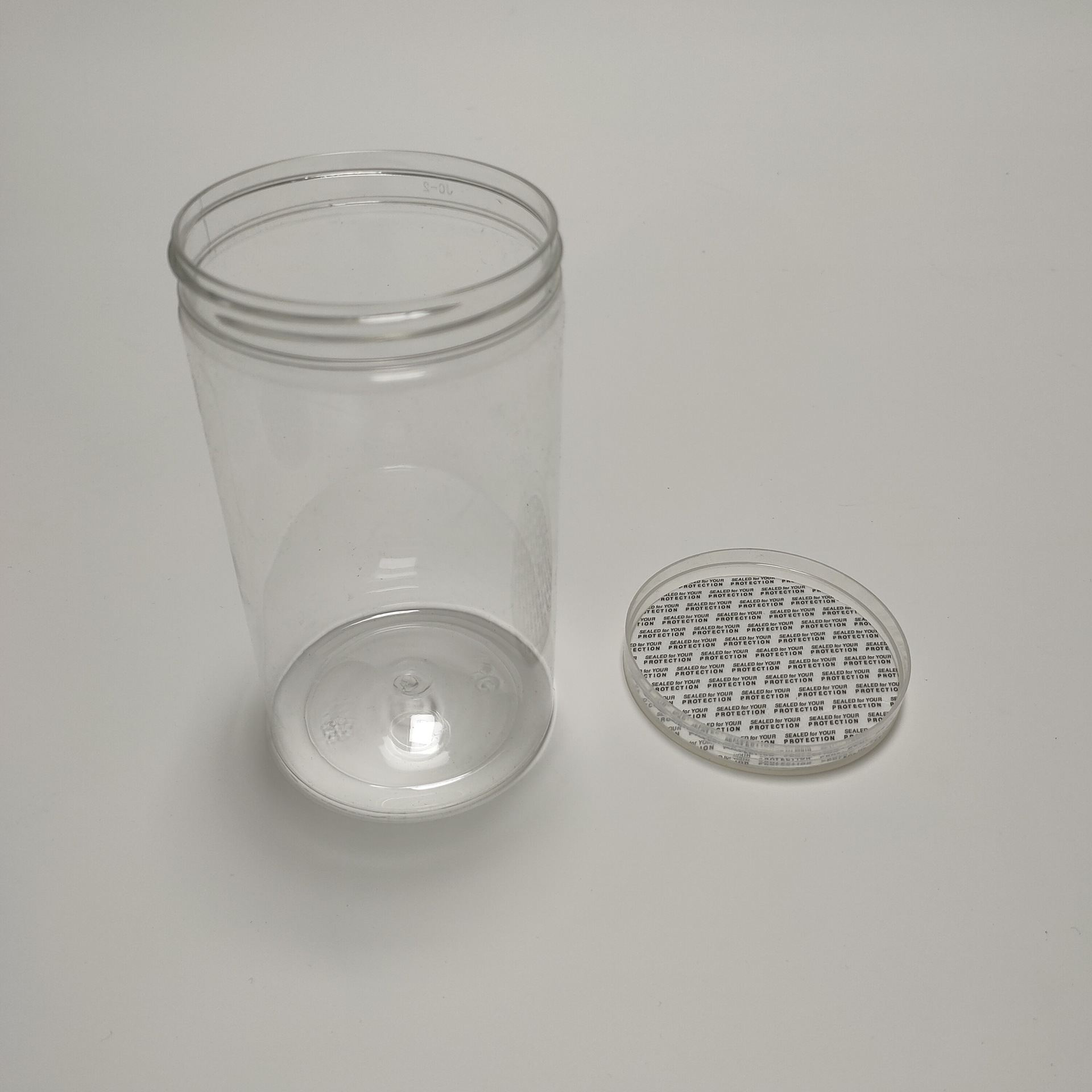 多规格透明塑料轴丝罐干果瓶坚果盒包装瓶饼干盒螺丝口一次性包装