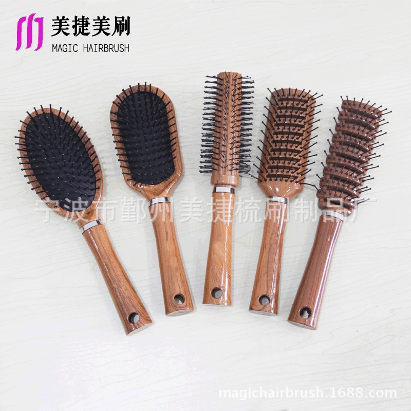 Производитель, оптовая продажа, груша, прямые волосы, расческа для укладки, расческа-цилиндр, парикмахерская, профессиональная пластиковая расческа для завивки волос