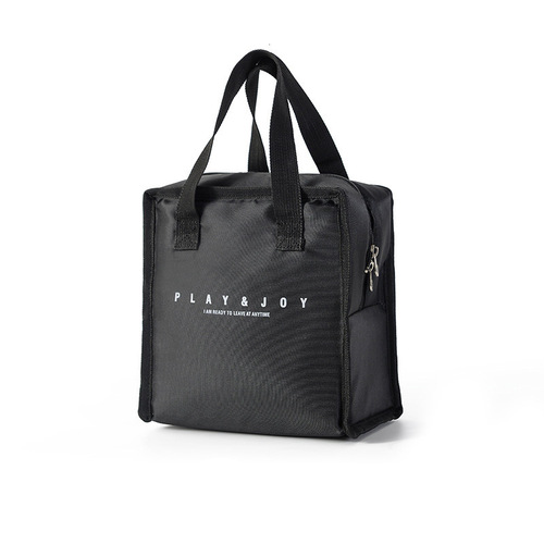Oxford cloth lunch box bag thickened aluminum foil lunch box bag lunch bag handbag insulated lunch box storage lunch bag