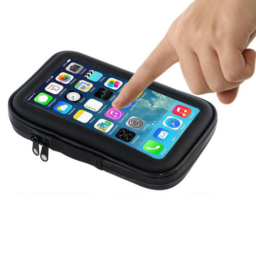 Bicycle mobile phone bag Electric motorcycle scooter rearview mirror navigation bracket bag Waterproof and rainproof mobile phone bag