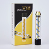 Spiral pipe Dry dried PIPE atomizer V12 Glass Twisty Blunt Dry Herb Pipe