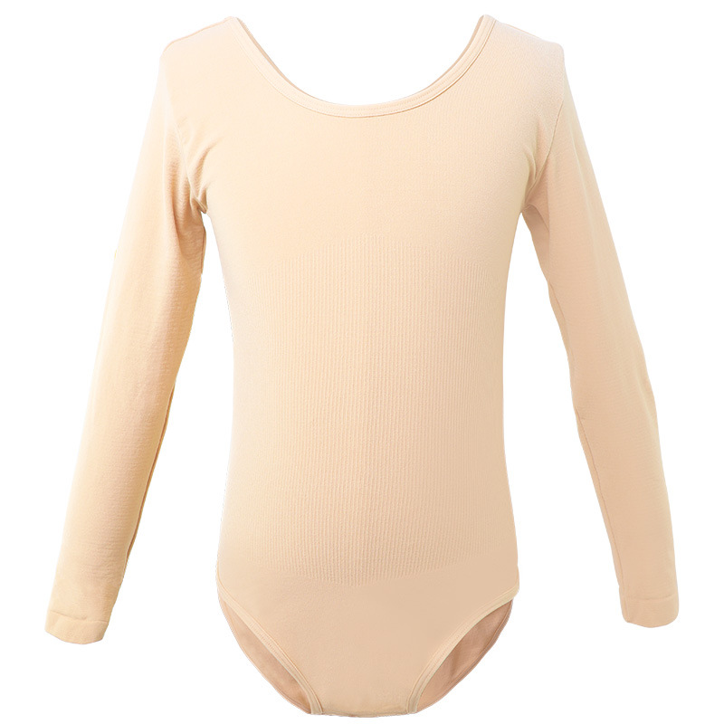 Danza de los niños ropa de fondo de color carne ropa invisible ropa interior de ballet ropa de emergencia ropa interior ajustada ropa de práctica de las niñas