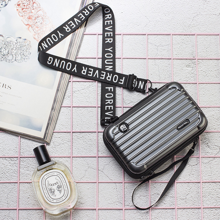 Customized Cosmetic Bag Pc Cute Cosmetic Bag Women's New Handbag Hard Shell Multifunctional Washing Crossbody Storage Bag