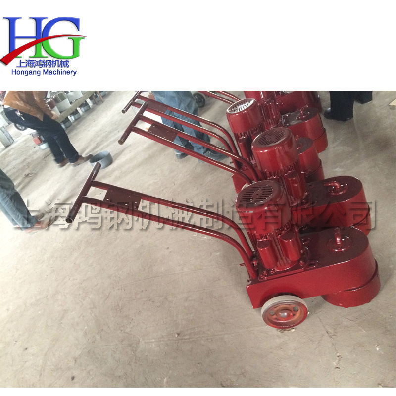 手推式金刚石水磨石机 产地货源地面打磨机 多功能小型路面磨石机