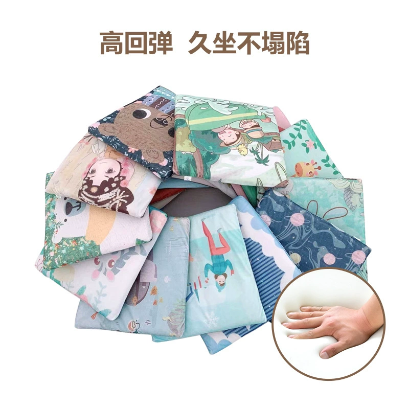 Утолщенная губчатая Подушка с медленным отскоком, зимняя подушка для стула, офисный нескользящий студенческий классный стул, подушка для ягодиц