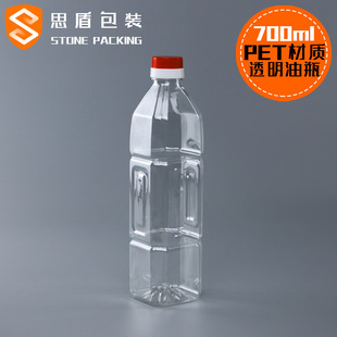 ���l650ml/700ml/750ml�b�Ӻ� ͸��PET�����͉� ɫ���� ʳ����ƿ