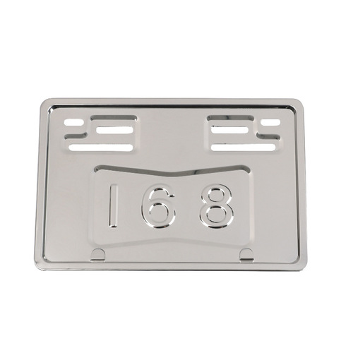 Motorcycle license plate frame thickening new traffic regulations motorcycle license plate frame license plate holder wholesale stainless steel motorcycle license plate stand