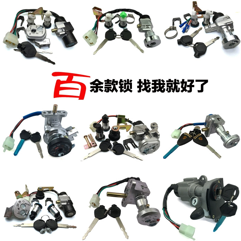 Электрический автомобиль электрический дверной замок с электроприводом аккумулятор автомобиль замок с головой дракона Противоугонный замок ключевой выключатель Замок зажигания модель завершена