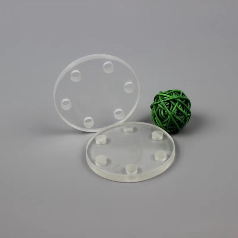 钢化玻璃视镜玻璃加工打孔非标锅炉视镜耐高温高压视窗锅炉观火镜