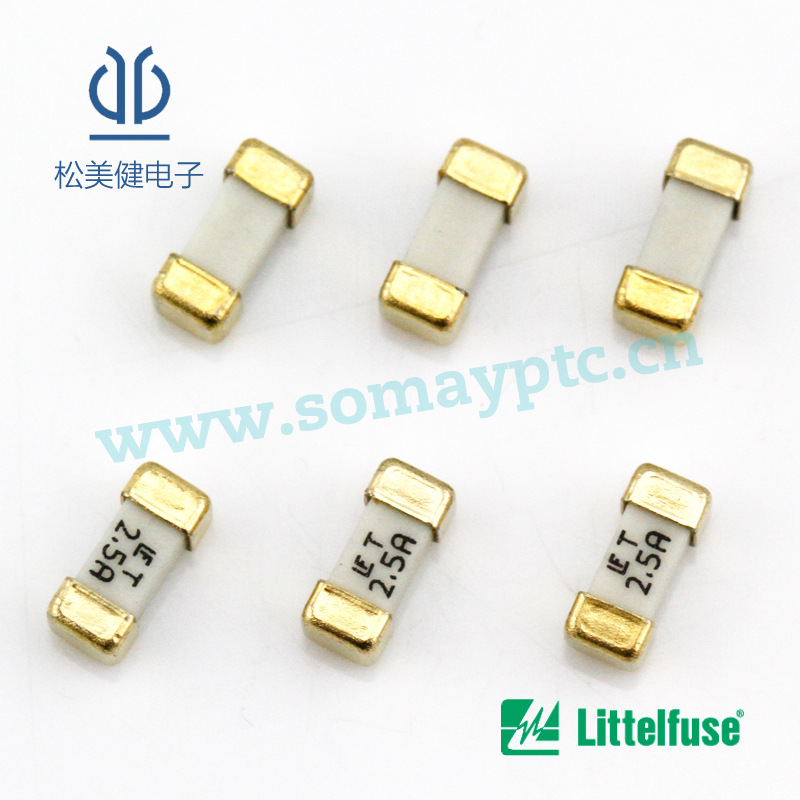 贴片保险丝 保险丝1808 代理力特045202.5NRL 2.5A 125V 452 0452