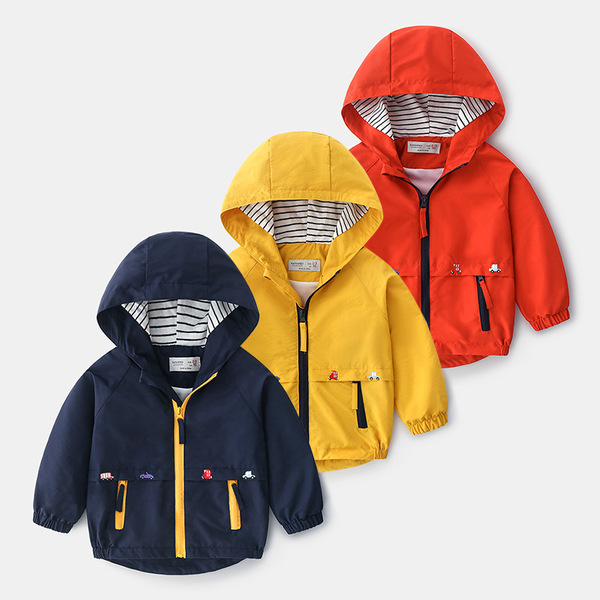 Children's spring cartoon jacket for boys