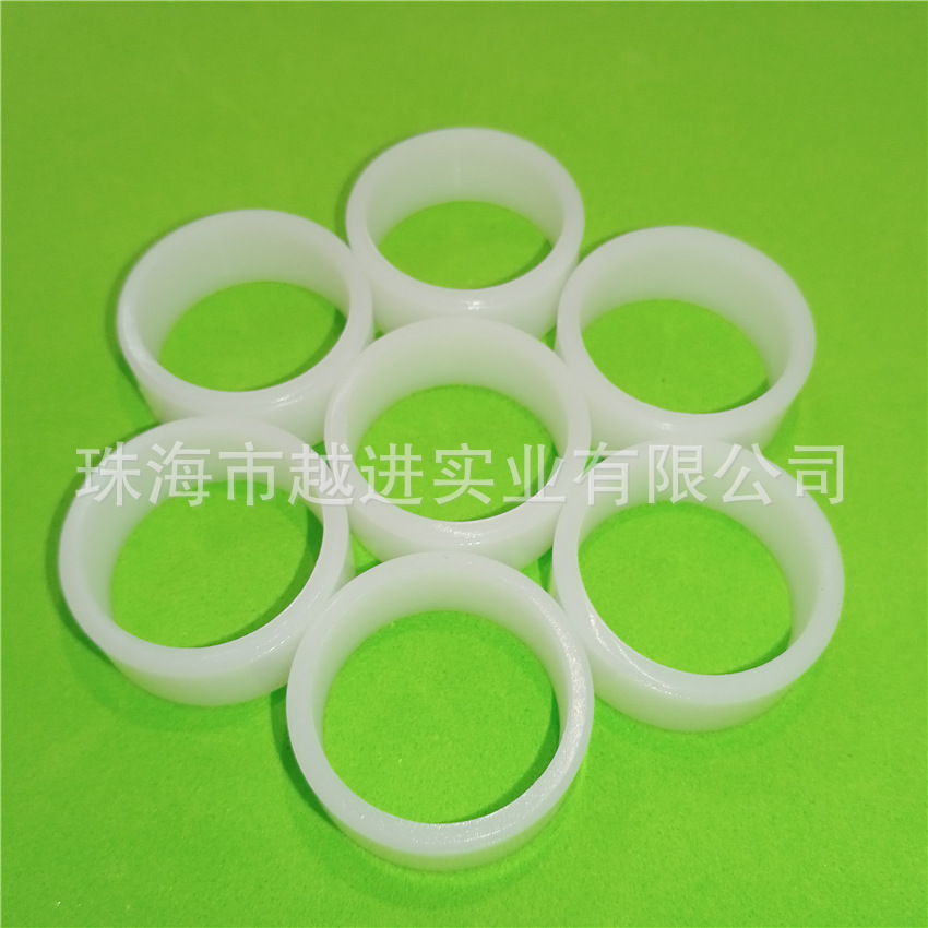 包邮 防火阻燃PVC垫圈 耐腐蚀PE石墨隔离柱 耐高温四氟轴套