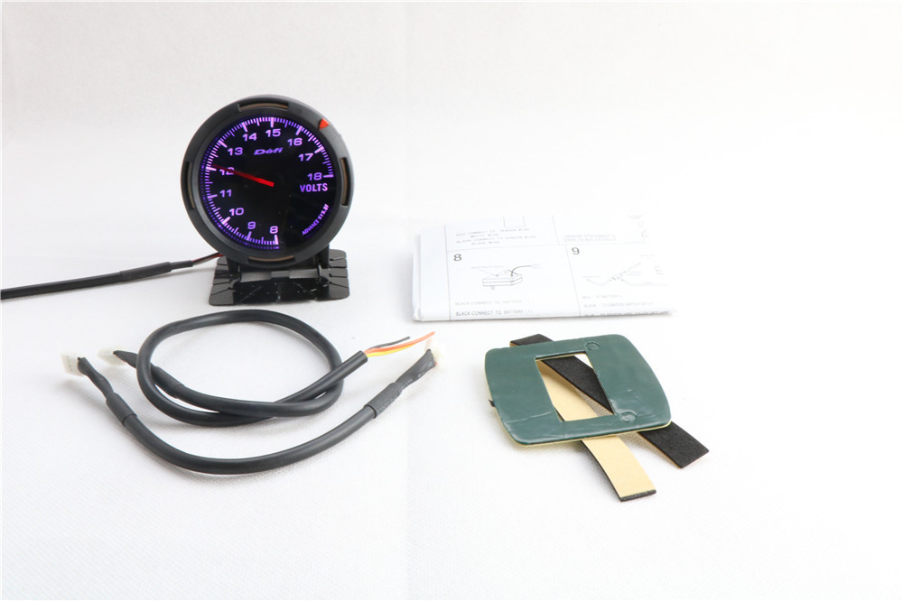 DEFI Car Modified Gauges: Qìchē automobile instrument - voltage-gauge