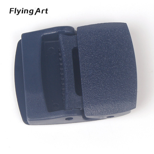 POM belt buckle head canvas smooth buckle for 3.2cm webbing, environmentally friendly security belt buckle LOGO plastic