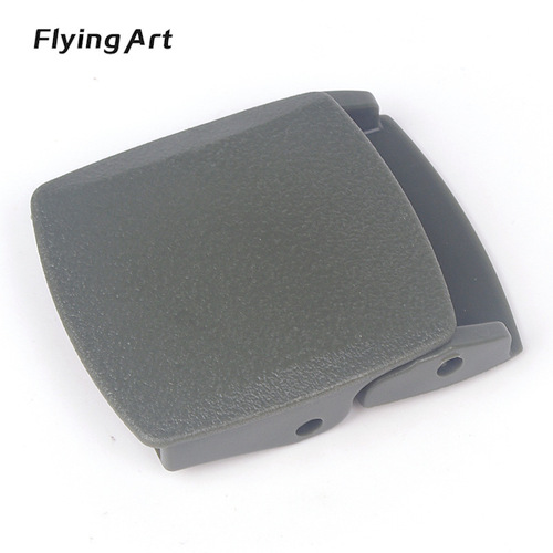 POM belt buckle head canvas smooth buckle for 3.2cm webbing, environmentally friendly security belt buckle LOGO plastic