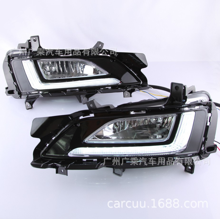 Aplicable a las luces diurnas corrientes modernas de 19 Tucson HY -22 Tucson LED luces corrientes diurnas Tucson