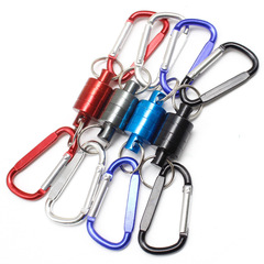 Wholesale magnetic buckle strong magnetic carabiner portable buckle outdoor fishing mountaineering fishing gear Amazon outdoor products