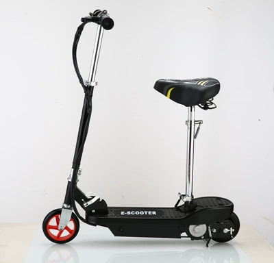 Electric Scooter Battery Car Foldableing Women's Adult Mini Portable Scooter Kidsren's Leisure Scooter (Qatlanan elektrik skuterlər) - black