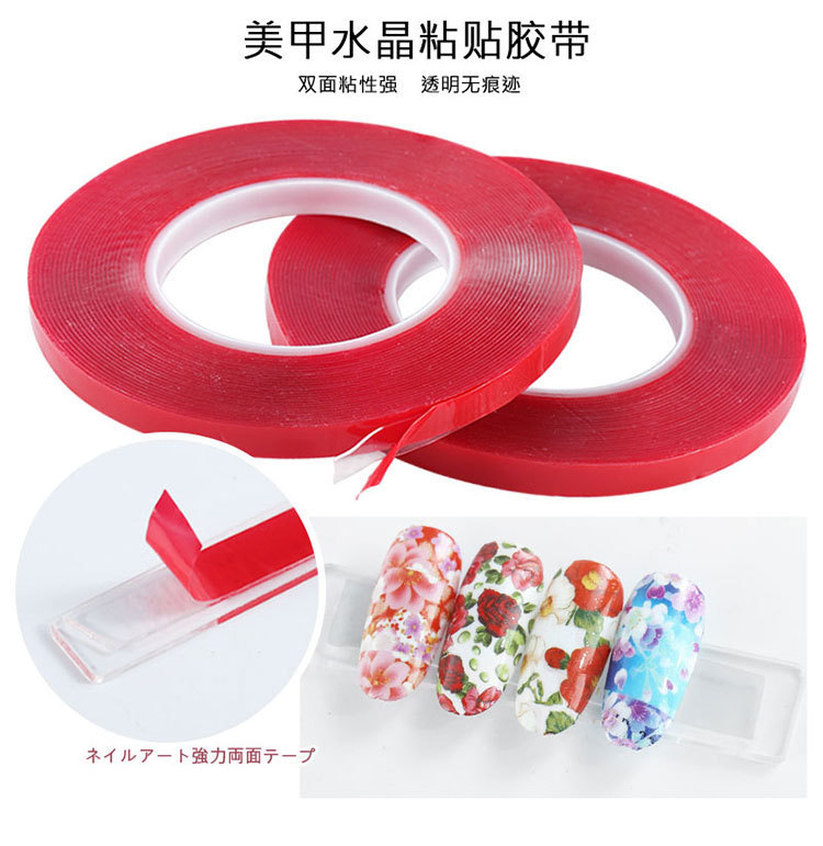 Transparent manicure tools set for manicure