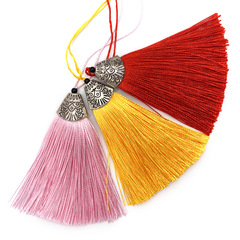 柏熙服裝輔料流蘇批發手工編織中國結魚嘴吊穗衣服童裝配飾溜須