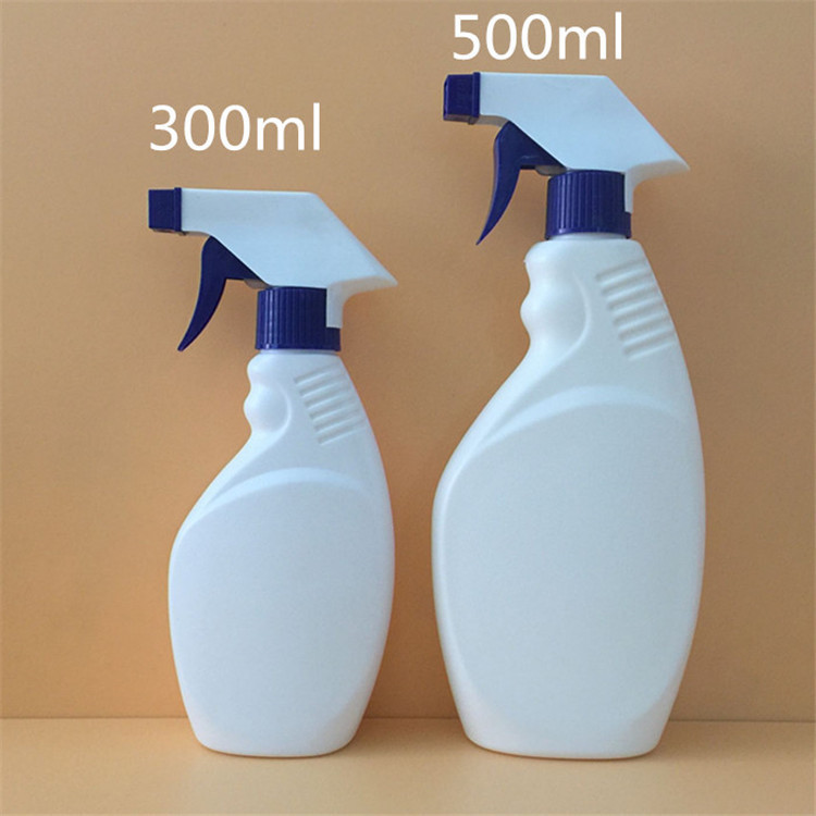 油污净瓶子PE300ml扁喷壶喷枪瓶油烟去污瓶清洁洗车液塑料瓶