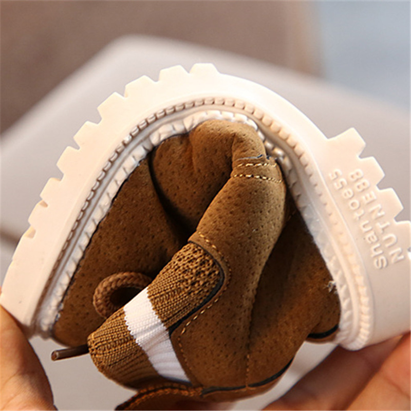 2023 Herbst/Winter Single Jungen Baumwolle Martin Mädchen Low Top B, Kinder Soft Sole Snow_voghion.com