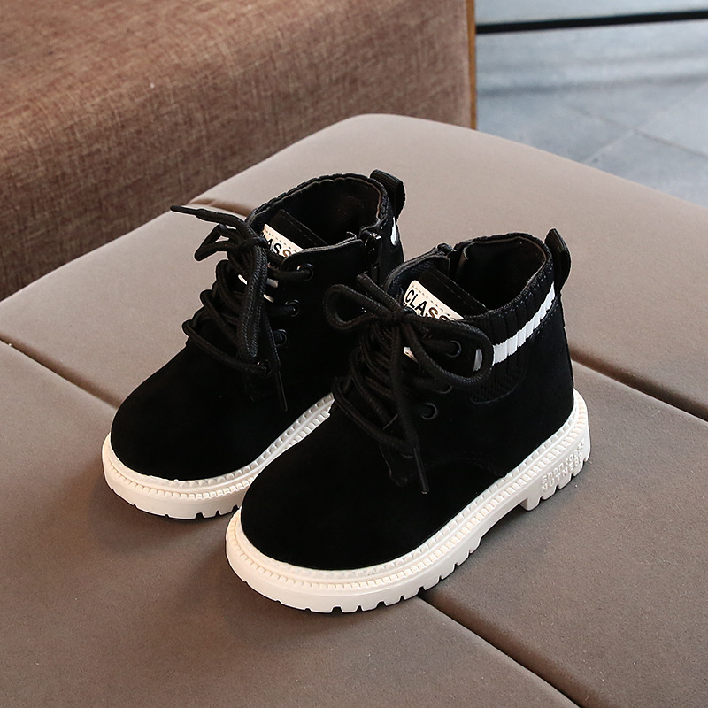 2023 Herbst/Winter Single Jungen Baumwolle Martin Mädchen Low Top B, Kinder Soft Sole Snow_voghion.com