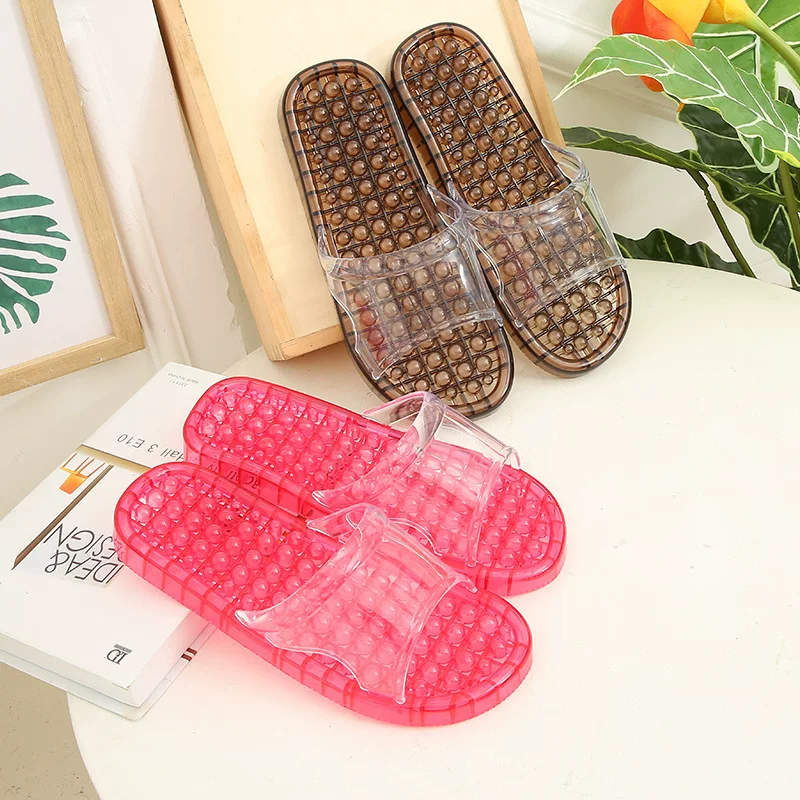 Непрол slip slippers for bath, massager with rhinestones, for beloved