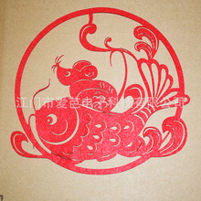 2020年鼠年装饰贴 福字贴 玻璃贴无纺布贴卡通图案