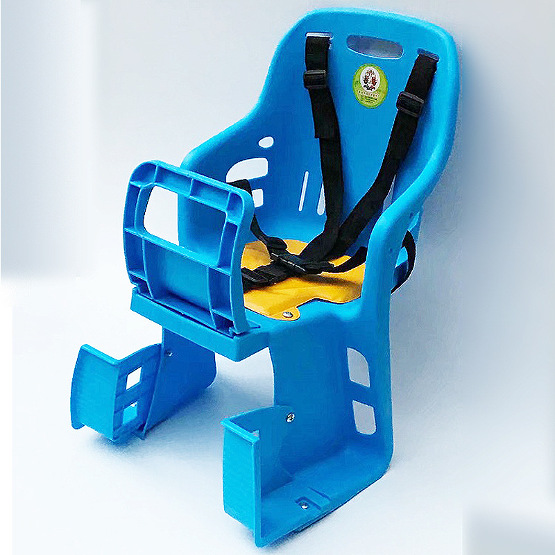 Asiento de bicicleta Chuanfu bicicleta grande asiento de seguridad para niños asiento trasero de bicicleta de bebé de plástico