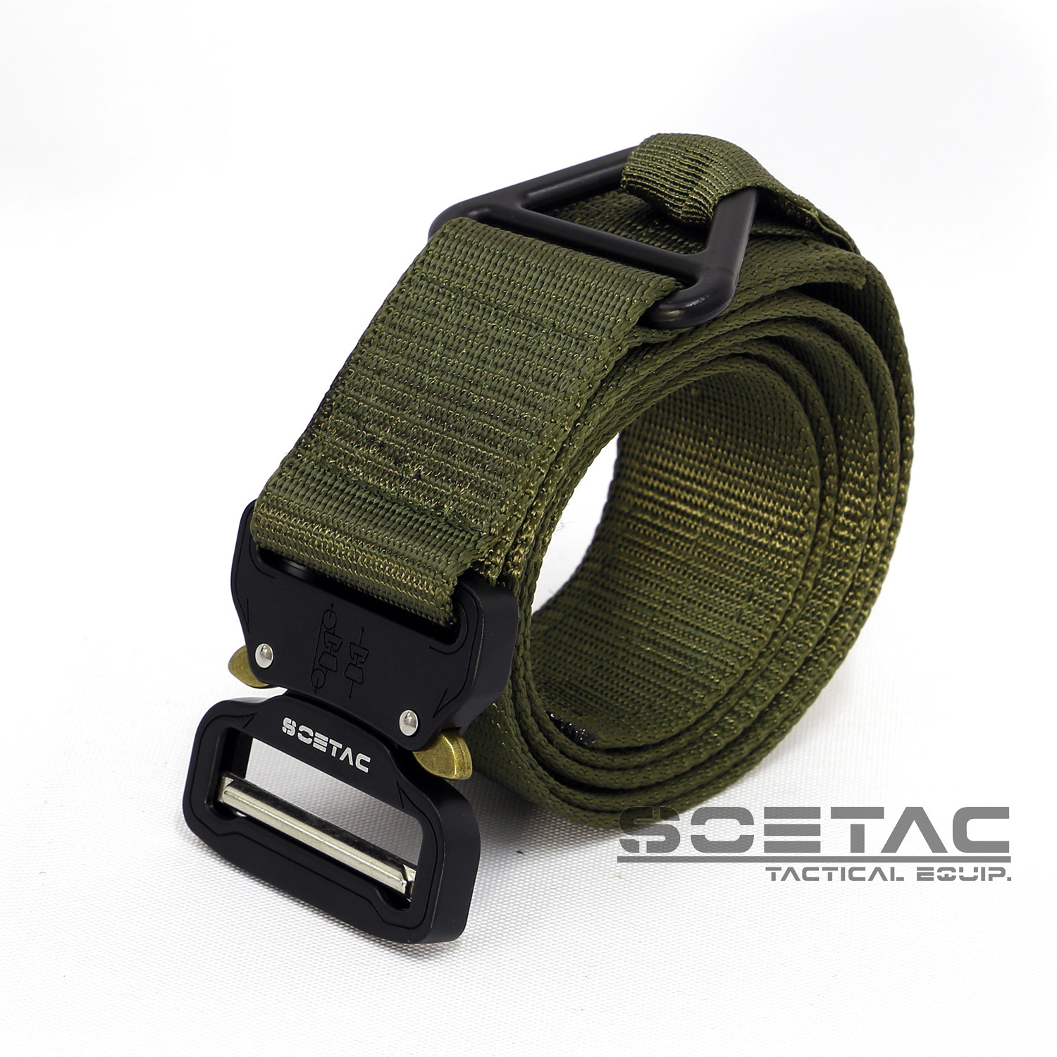 Cobra hebilla cinturón táctico cinturón de ventilador militar de los hombres nylon multifuncional cinturón de entrenamiento al aire libre hebilla de cinturón de liberación rápida