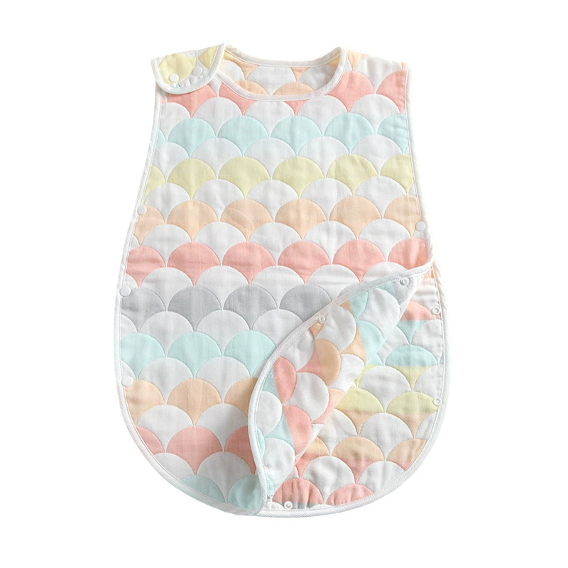 布里时光 Gauze maple leaf, tank top, children's sleeping bag four seasons