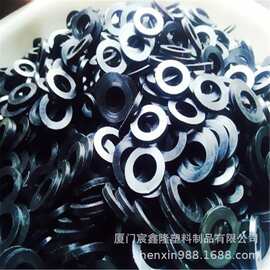 单面带胶硅胶密封垫 格纹硅胶垫片 黑色硅胶垫圈 防滑硅胶脚垫