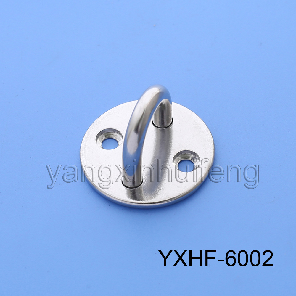 批发圆扣 不锈钢眼板固定门扣 焊接板座 锁牌索具船用五金