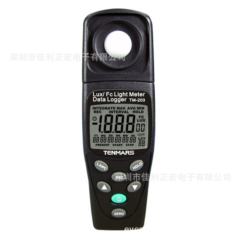 泰玛斯TM-203照度计 光度仪 照度仪亮度计自动量程测试仪