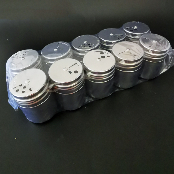 L2343 Multi-propósito de acero inoxidable condimento botella condimento caja necesidades diarias Yiwu 2 yuanes Tienda al por mayor
