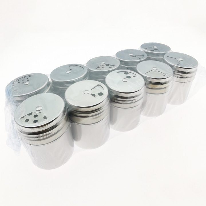 L2343 Multi-propósito de acero inoxidable condimento botella condimento caja necesidades diarias Yiwu 2 yuanes Tienda al por mayor
