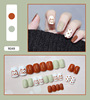 Fake nails, removable cute nail stickers for nails, internet celebrity, ready-made product, 24 pieces