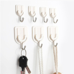 潔能廚房掛鈎貼浴室粘鈎子掛衣鈎衣服門後掛鈎