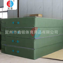 双壹牌跳高防护垫跑酷体育训练练功空翻垫子海绵海绵包加厚