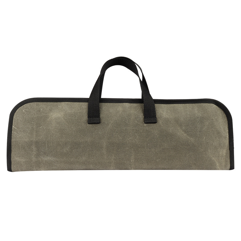 Bolsa portátil y duradera para cuchillos con capacidad para 4 cuchillos, bolsa de almacenamiento de herramientas para catering, escuela, formación de estudiantes y kit de herramientas de cocina.
