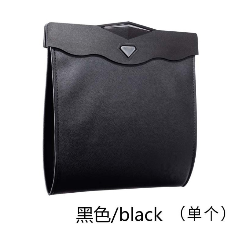 Bolsa de basura del coche bote de basura del coche de moda creativa multifunción coche que cuelga bote de basura del coche