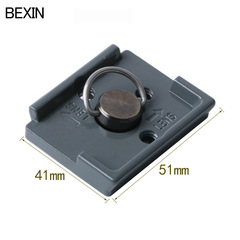 Beixin Universal Manfrotto 200PL-14 SLR camera quick release plate tripod head quick release plate photography accessories