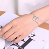 Fashionable adjustable bracelet, micro incrustation