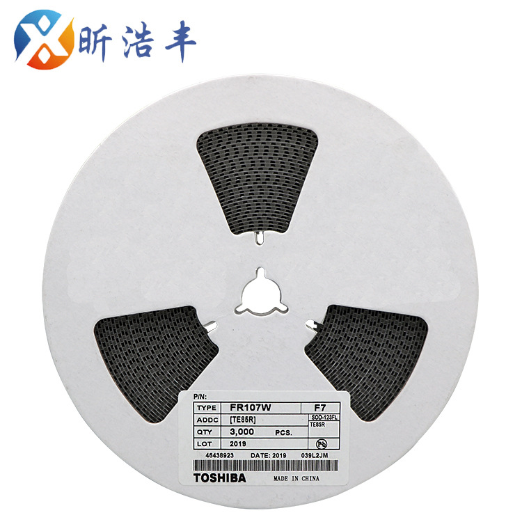 FR107 FR107W F7 SOD-123FL 1A 1000V 贴片快恢复整流二极管