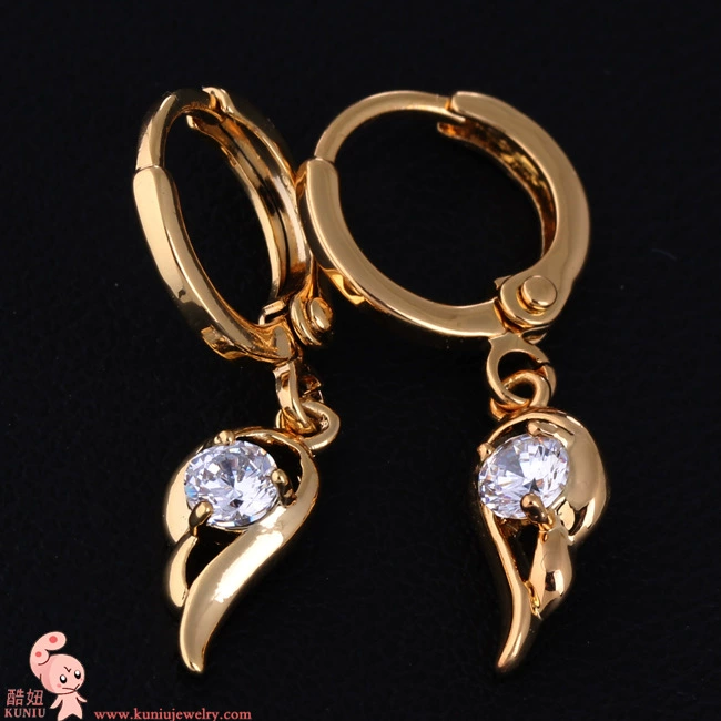 Аксессуар, платиновые серьги с цирконом, Aliexpress, ebay, 18 карат