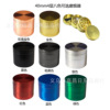 40mm tablet Metal Masar Four -layer Zinc Alloy Tobacco Glip 4 -layer Manual Crusher GRINDER
