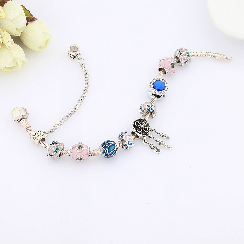 Blue crystal bracelet, Aliexpress